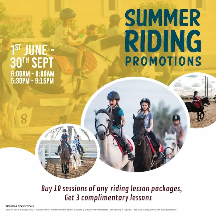 Summer Riding Promotions